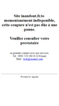 Mobile Screenshot of inandout.fr.to.linux.oxianet.com